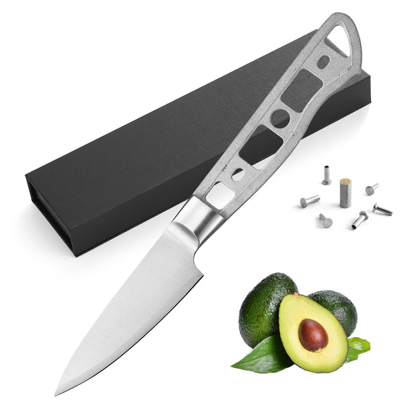 [2025 NEW] AUS-10 3 Layers Forged 3.25-in Paring Knife Blank [NO LOGO]
