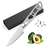 [2025 NEW] AUS-10 3 Layers Forged 3.25-in Paring Knife Blank [NO LOGO]