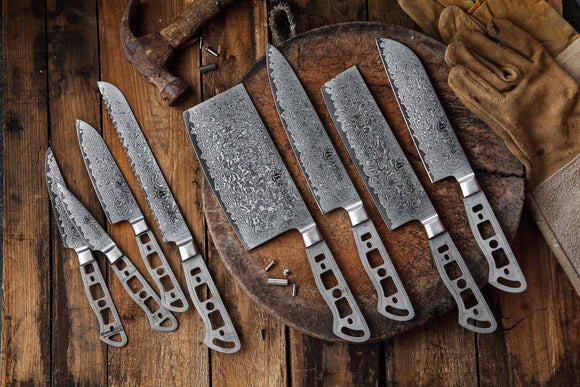 Katsura Damascus AUS10 Classic Knife blanks Series