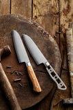 [2022 NEW] AUS-10 3 Layers Forged 5-in Small Santoku Blank [NO LOGO]