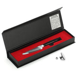 AUS-10 Damascus 3.5-in Paring Knife Hidden Tang Blank [No Logo] - KATSURA Cutlery