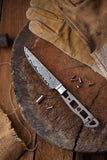 AUS-10 Damascus 4.5-in Steak Knife Blank [No Logo] - KATSURA Cutlery