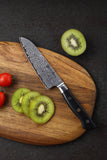 AUS-10 Damascus 5-in Small Santoku - KATSURA Cutlery